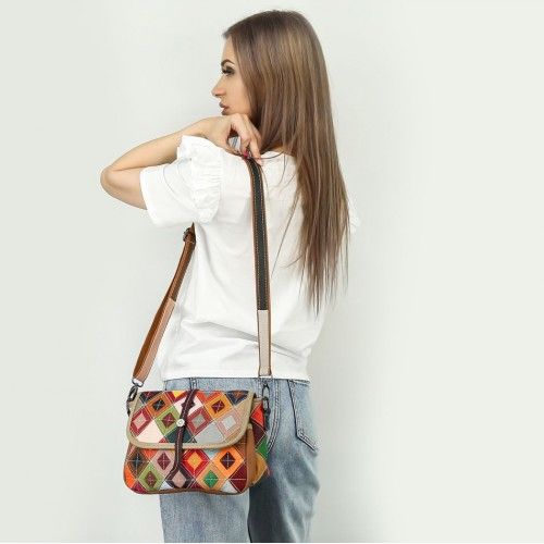 Women's leather bag 1122 COLOR