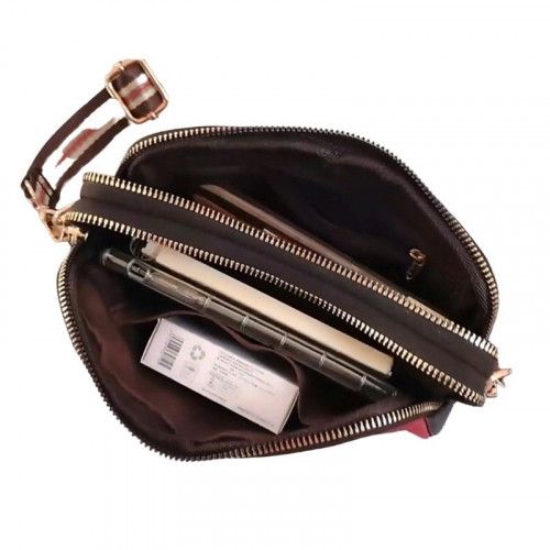 Women's leather bag 12555 COLOR WHITE