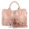 Women's leather bag 1335 PINK