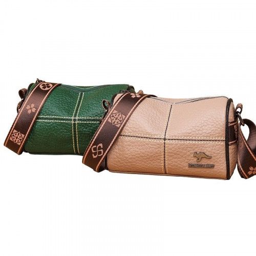 Women's leather bag 1608-4-1 GREEN