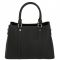 Women's leather bag 18922 BLACK