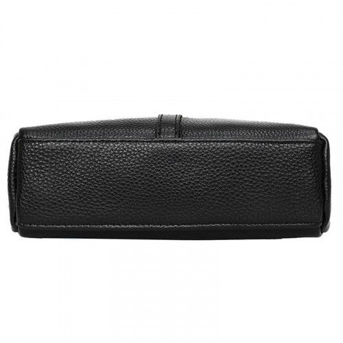 Women's leather bag 20409 BLACK