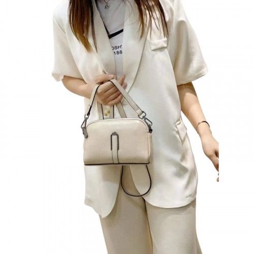 Women's leather bag 20409 IVORY