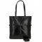 Women's leather bag 20512 BLACK