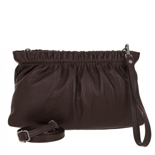 Women's leather bag 20883-1 COFFEE