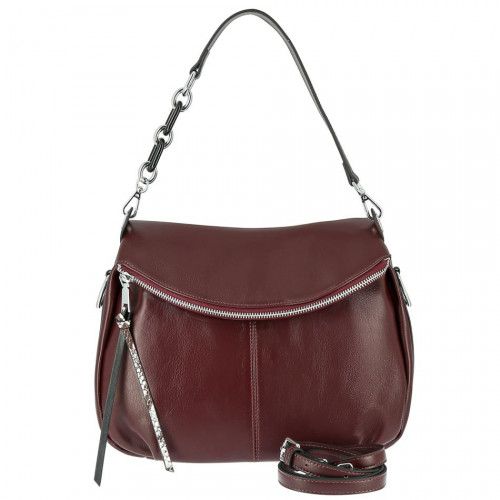 Women's leather bag 3193 D RED