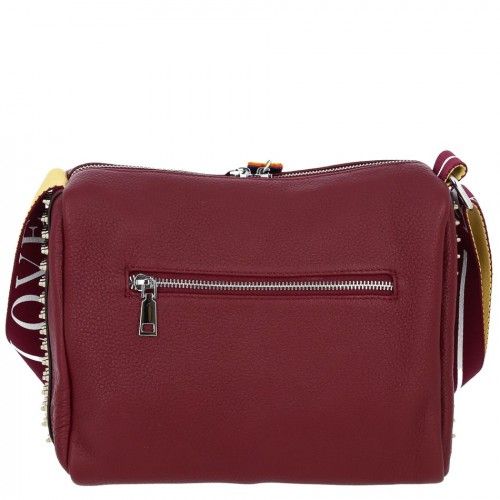 Women's leather bag 3331 BORDO