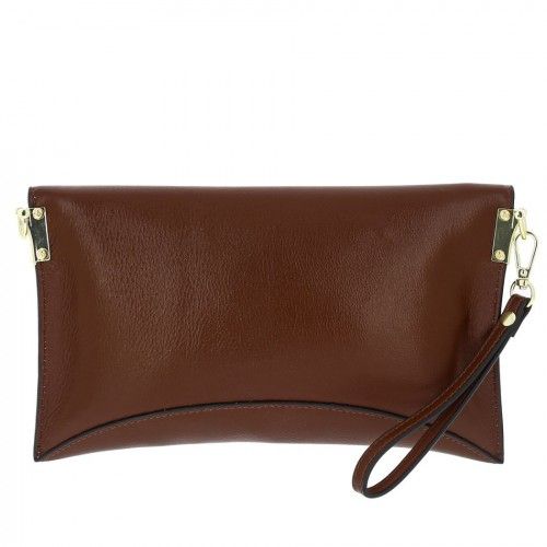 Women's leather bag 6036-1 BROWN