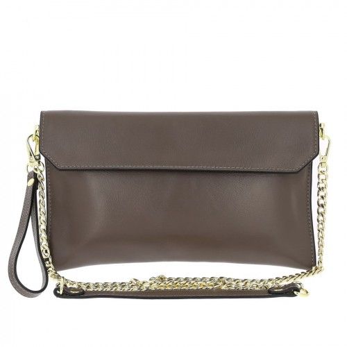 Women's leather bag 6036-1 DARK GRAY