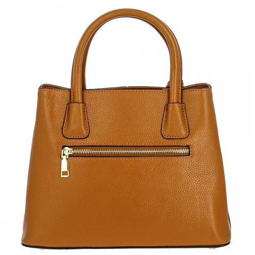 Women's leather bag 6066 YELLOW