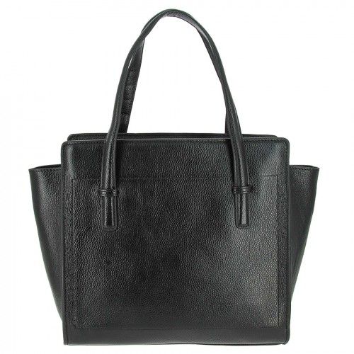 Women's leather bag 8108 BLACK