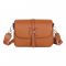 Women's leather bag 8710 CARAMEL