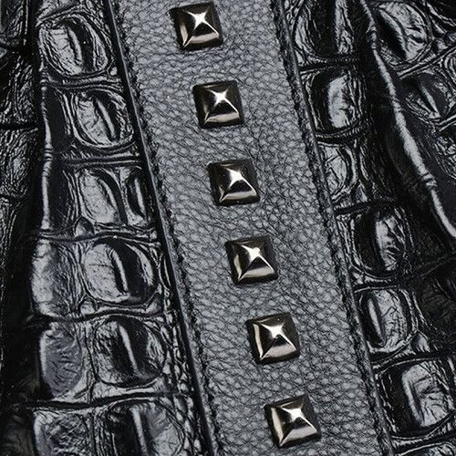 Women's leather bag 8779 BLACK