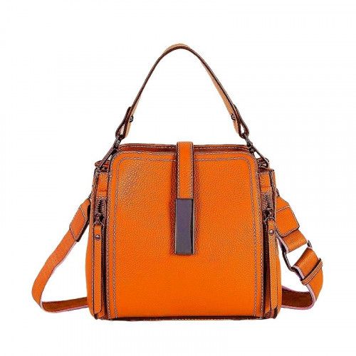 Women's leather bag 88-115 YELLOW