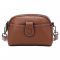 Women's leather bag 88328 CHOCOLATE