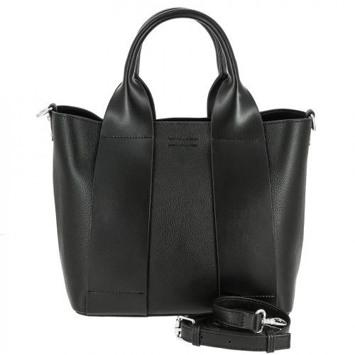 Women's leather bag 9015 BLACK