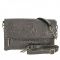 Women's leather bag 9070 PEARL GRAY