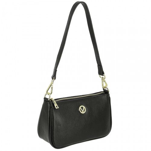 Women's leather bag 9190-7 BLACK