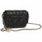 Women's leather bag 9611 BLACK