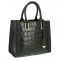 Women's leather bag A130 BLACK
