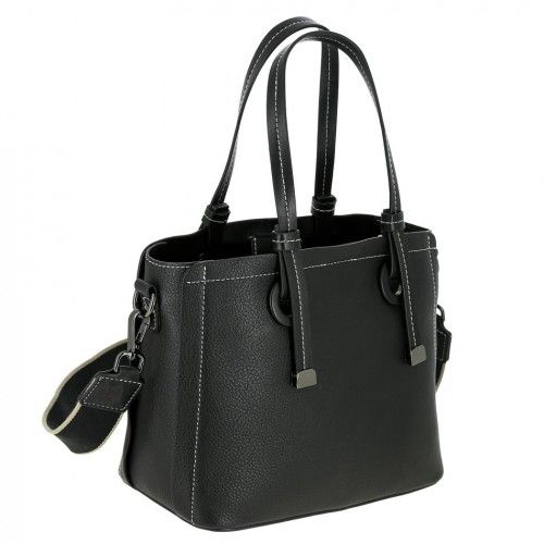 Women's leather bag AL9235 BLACK