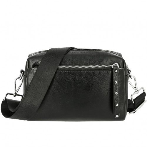 Women's leather bag GZ-8297 BLACK